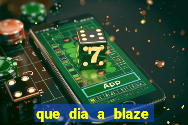 que dia a blaze paga o cashback